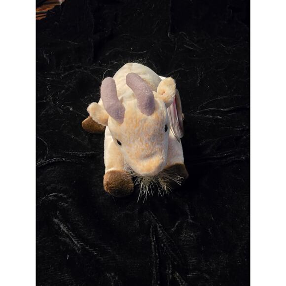 Ty beanie Baby Set of 4 Goatee, Tuffy, Slippery, and Knuckles. EUC - Picture 2 of 16